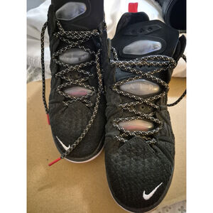 Size 8.5 - Nike LeBron 18 Black University Red